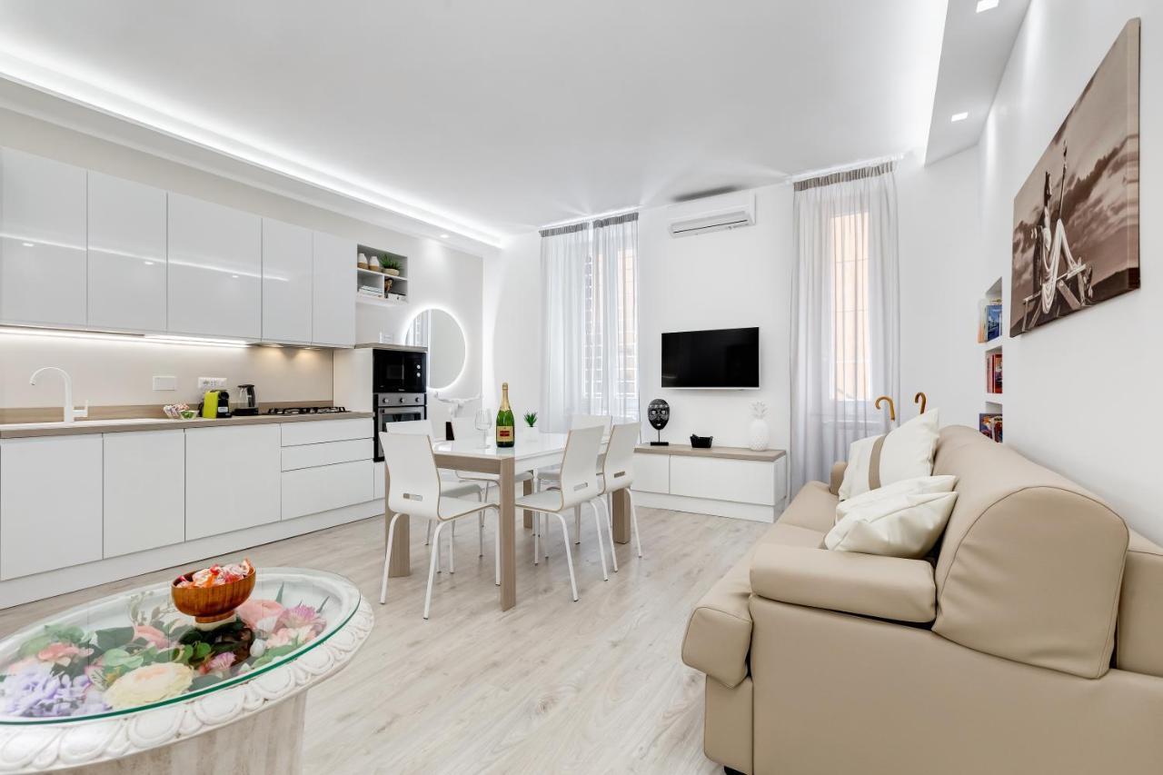 Bmga L The White Crown Apartment In Testaccio 罗马 外观 照片