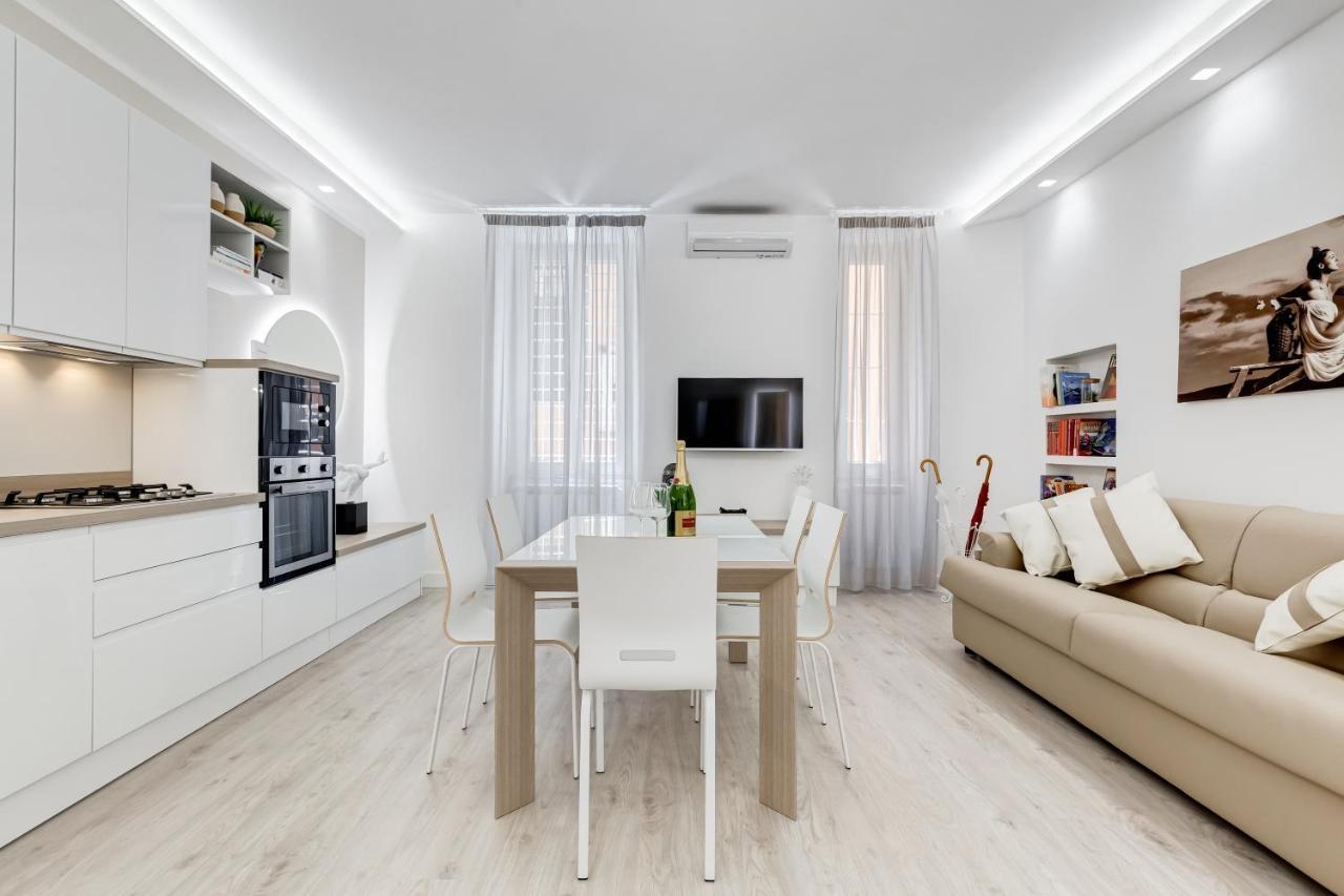 Bmga L The White Crown Apartment In Testaccio 罗马 外观 照片