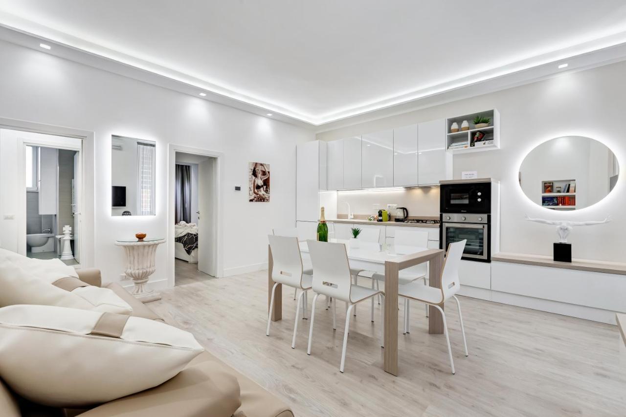Bmga L The White Crown Apartment In Testaccio 罗马 外观 照片