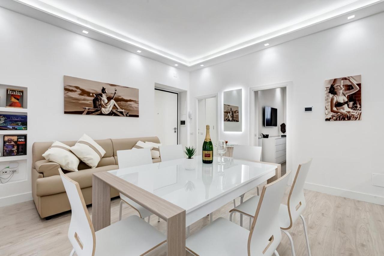 Bmga L The White Crown Apartment In Testaccio 罗马 外观 照片
